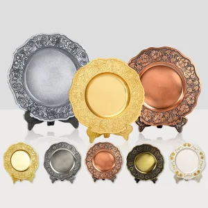 Custom Commemorative Medal Blank Award Metal Crafts Gold Plated Silver Copper Business Souvenir Plate Award Plaque Box