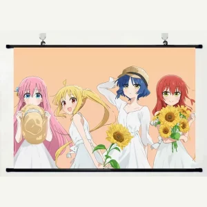 Custom Design Anime Wall Art Poster Hanging Banners Full Color Eco Solvent Printed Comic Hanging Picture for Advertising