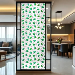 Custom Design Printable PVC UV Proof Static Cling Frosted Window Film Glass Door Wall Sticker Self Adhesive