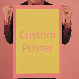 Custom Design Size 3d Lenticular Colorful Movie Music Business Film Product Promotion Poster Printing