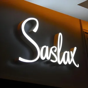 Custom Design Store Front LED Lighted Letter Signage 3D Frontlit Business Sign