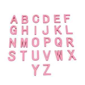 Custom Design Various Colors Self Adhesive 3D ABS Plastic Alphabet Car Letters Emblem for Car Body Decor