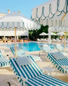 Custom Designed and Handcrafted Umbrellas Outdoor Sun LED Light Patio Roma Parasol Roman Umbrella
