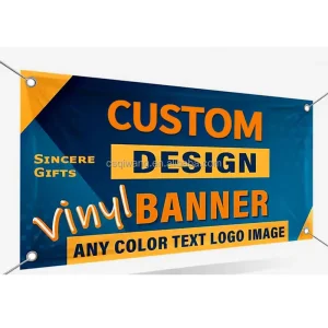 Custom Digital Printing Fabric Mesh Banner for Outdoor Advertising Fence Mesh Banner Polyester Banner