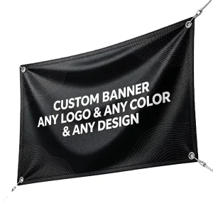 Custom Digital Printing Mesh Fabric Windproof Printing Fabric for Outdoor Advertising Banner