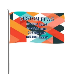 Custom Double Sided Merchandise Products Promotional Flags & Banners Football Flags Banner Flags Custom