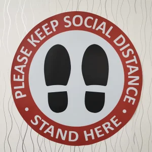 Custom Easy Apply High Resolution Anti Slip Vinyl Removable Floor Sticker with Strong Adhesive for Advertising