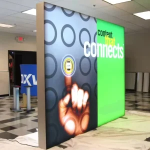 Custom Easy Install Aluminum Tension Fabric Frame LED Light Box for Indoor Photography Advertising Signs