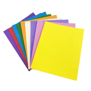 Custom Eco Friendly High Density Kids DIY Rubber EVA Foam Board Colorful Crafts Goma Foam 1mm 6mm Plastic Cutting Included