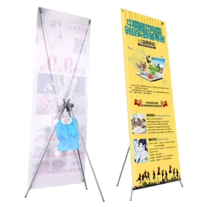 Custom Eco-Friendly Outdoor High Resolution UV-Proof Recyclable Waterproof X Banner Stand 80X180cm/60X160cm Digital Printing