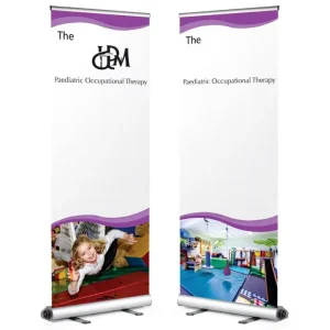 Custom Electric Roll up Banner