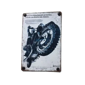 Custom Embossed Art Printed Vintage Tin Sign for Bar Garage Wall Decor Metal Tin Signs Oil