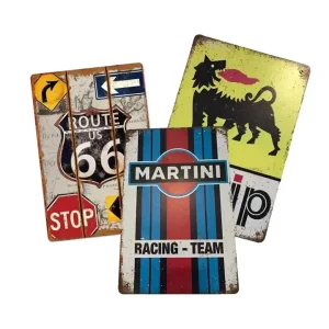 Custom Embossed Vintage Retro Antique Wall Tin Plaque Poster Metal Sign Metal Vintage Tin Signs