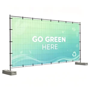 Custom Event Advertising Hanging Vinyl Banner UV Printing Waterproof Durable Eco Friendly Lightweight Reusable Weather Resistant