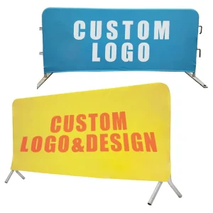 Custom Event Mesh Fence Crowd Control Banner Double Sided Custom Printing Outdoor Street Events Fence Barrier Covers