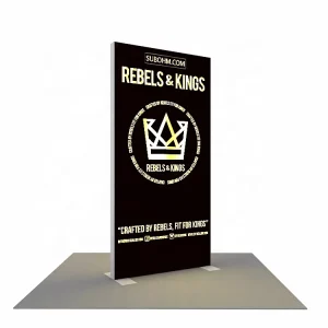Custom Fabric Printing Aluminum Tool Free Design Quick Setup Portable LED Light Box