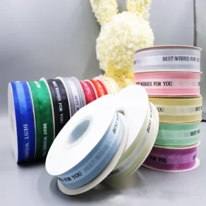 Custom Factory Clothing TPU Ribbon Print Label Tape
