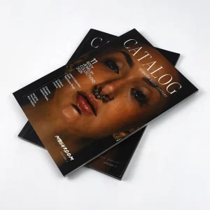 Custom Fashionable Matte Brochure Magazine Printing Accessories Beauty Booklet Printing Gourmet Catalog