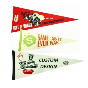 Custom Felt Printed New Design Custom Advertising Bunting Flag