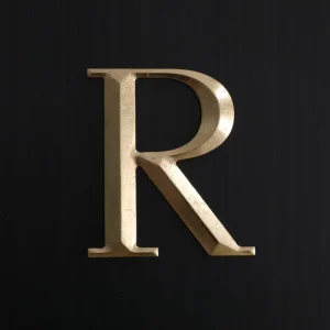 Custom Flat Metal Letter 3d Cut Out Letters Non illuminated Wall Logo Metall Sign for Advertising