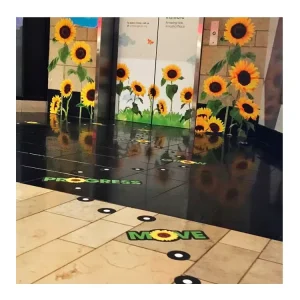 Custom Floor Marble Tiles PVC Sticker Waterproof for Elevator