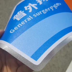 Custom Floor Sticker Anti slip Sticker Laminated Frosted Backing Film Supermarket Shop Promotional Advertising Business Poster