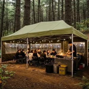 Custom Folding Popup Gazebo Tenda 3x6m 10x20ft Waterproof Heavy Duty All Seasons Sports Trade Show Tents