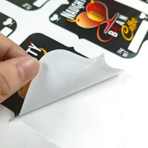 Custom Food Waterproof Logo Foil Self Adhesive Sticker Sheet Label Maker