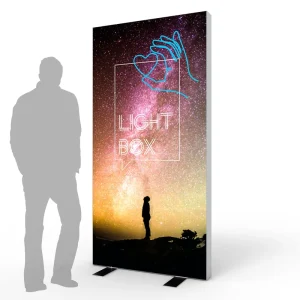 Custom Frameless SEG Fabric LED Light Box SEG Lightbox Trade Show SEG Lightboxes Packages
