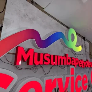 Custom Frontlit 3D LED Letter Sign High Luminous Brand Logo Signage for Company Office Outdoor Identity Wall Display in Malls