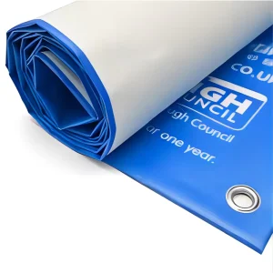 Custom Full Color 13oz 18oz Heavy Duty PVC Waterproof Reusable Hanging Flexible Outdoor Advertising Banner