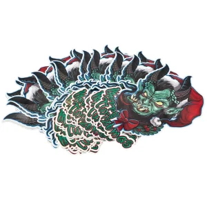 Custom Glossy Die Cut Strong Adhesive Waterproof PVC Vinyl Printing Logo Label Stickers
