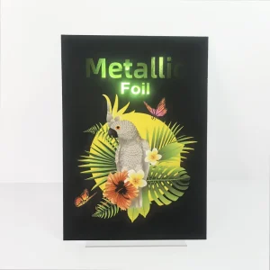 Custom Glossy Metallic Green Foil Art Prints Satin Matte Laminated Print on Demand Poster Anime Promotion Branding Display Arts