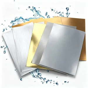 Custom Glossy Printable Clear Self Adhesive Photo Logo Sticker Label A4 Waterproof Sticker Paper