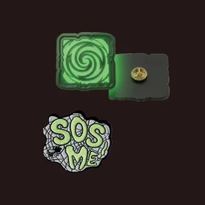 Custom Glow Enamel in the Dark Pins Manufacturer Personalized Luminous Metal Lapel Badges Promotional Gifts Factory