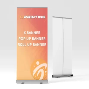 Custom Graphic Banner Display 80cm X 200cm Roll Up Banner Stand Pull Up Banner