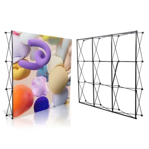 Custom Graphic Telescopic Party Trade Show and Party Equipment Banner Stand Portable Backdrop Sign Wall Display Custom Logo