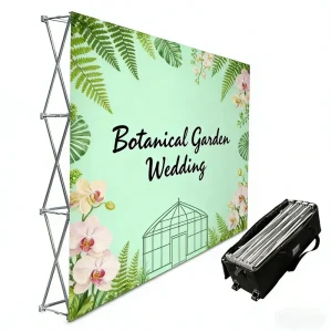 Custom Graphics Custom Eco Friendly Luxury Fabric for up Banner Stand Trade Show and Party Equipment Exhibition Wall Advertising