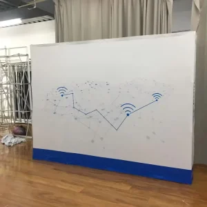 Custom Graphics Pop up Exhibition Booth Show and Party Equipment Display Advertising Event Wall Banner Stand Trade Show Sign