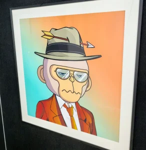 Custom HD NFT Micro-Spray Art Printing Digital 2400DPI 100% Water-based Ink Poster Advertising Reproduction Private