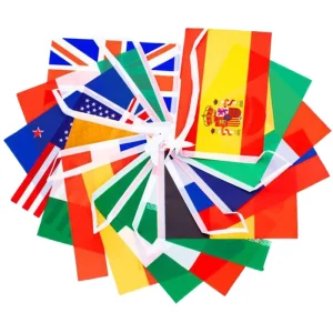 Custom Hand Flag Custom World All Countries Hand Holding Cheering Flags Mini National Hand Waving Flag