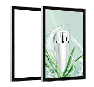 Custom High Quality LED Magnetic Light Box Picture Frame