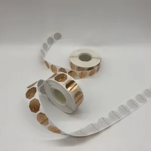 Custom Hologram Overlay Self Adhesive Waterproof Sticker Roll for Photo Frame & Craft Clear Labels with Logo
