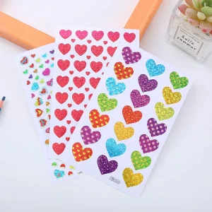 Custom Hologram Stickers Waterproof Holographic Effect Stickers Sheet for Decor Bulk Manufacturer
