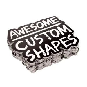 Custom Holographic PU Die Cut Vinyl Sticker Personalized Design for Crafts Candle Photo Frame