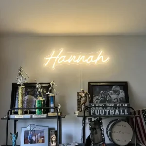 Custom Home Waterproof Advertising Neon Signs Wall Decor Bedroom Wedding Birthday Bar Company Logo Personalized Dimmable LED RGB