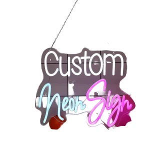 Custom IP65 Acrylic SMD2835 LED Neon Light 2 Year Warranty No MOQ Custom Neon Sign for Bedroom Birthday