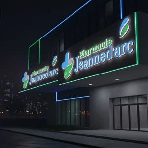 Custom IP65 Waterproof 3D Outdoor Acrylic Full Lit Channel Letter Sign LED Business Logo Store Advertising Home Companies