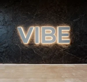 Custom Illuminated 3D Channel Letters LED Backlit Signs Indoor Outdoor Commercial Retail Shop Stainless Steel Acrylic 2-Year
