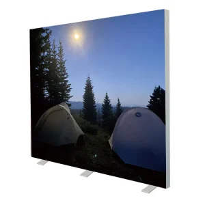 Custom Indoor Advertising Aluminum Frameless Poster Tension Fabric LED Backlit Sign Light Box